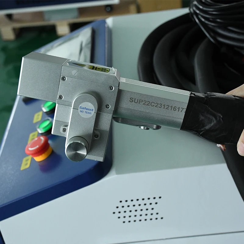 Industrial Laser Cleaning - SUP22C Handheld Laser Cleaning Head New