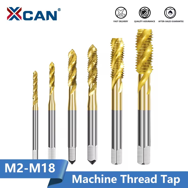 Cnc Router Bit - XCAN HSS Steel Screw Tap Titanium