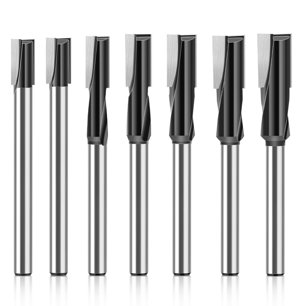 Cnc Router Bit - 12mm Shank Straight Router Bit Double