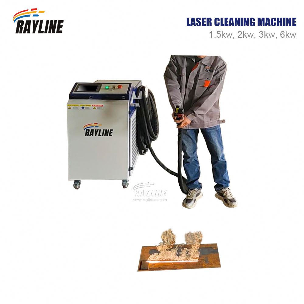 Industrial Laser Paint Remover - Industrial Laser Cleaning Machine 3000W Pulsed