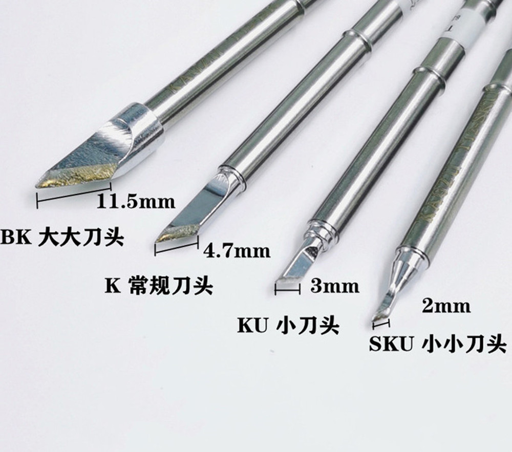 Industrial Laser Soldering Iron - T12-BK/SKU/C6/C8/C10/C15 Welding Iron Tips Designed for