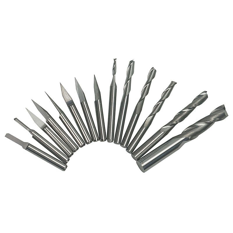 Cnc Router Bit - 14 In 1 Cutting Tools 3.175