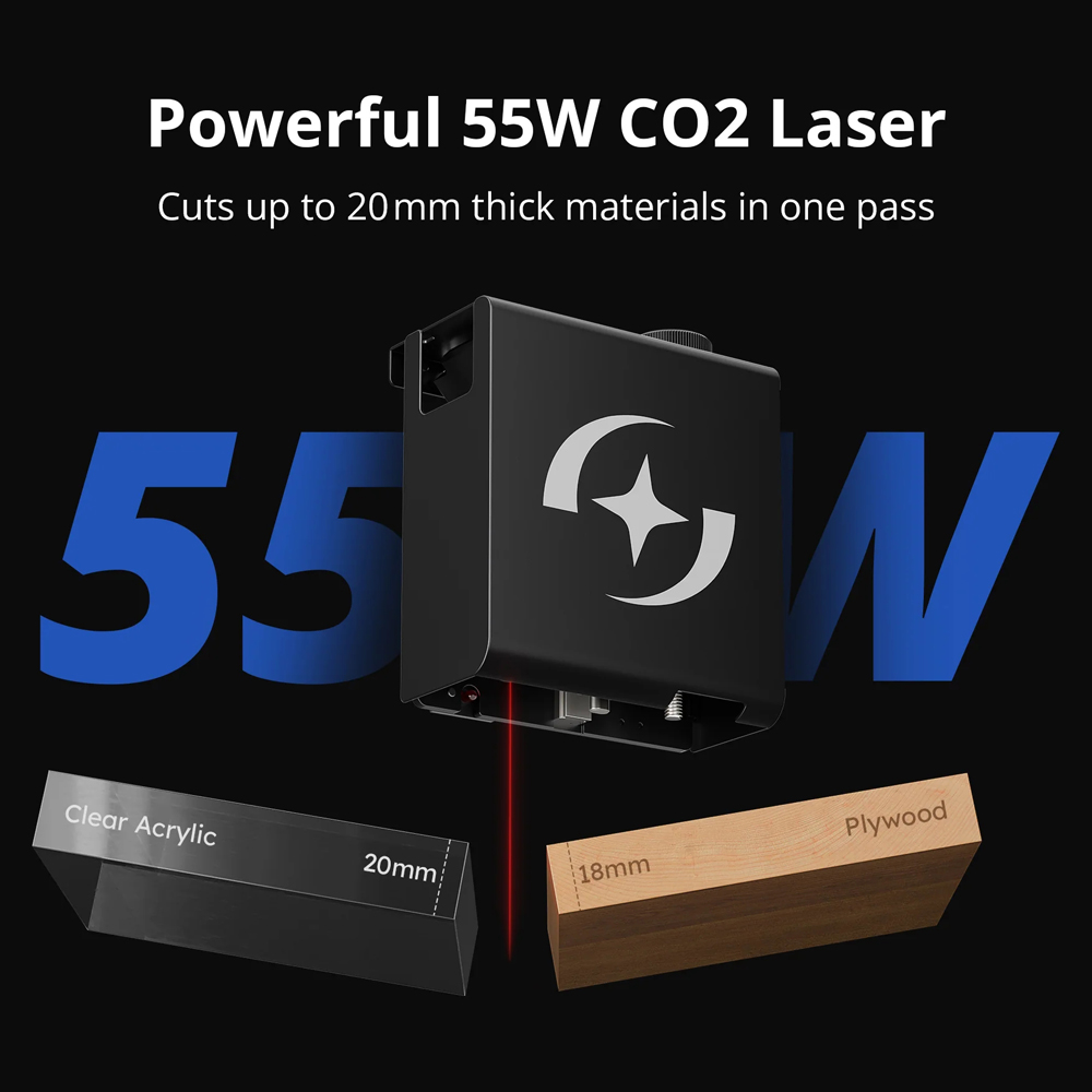 Atomstack K60 Co2 Laser Cuttin - огляд і ціна Industrial Laser Cutter