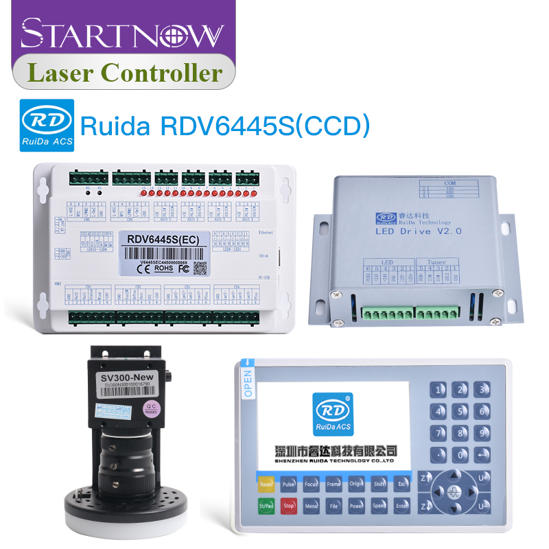 Startnow Ruida RDV6445G CCD Vi - огляд і ціна Industrial Laser Cutter