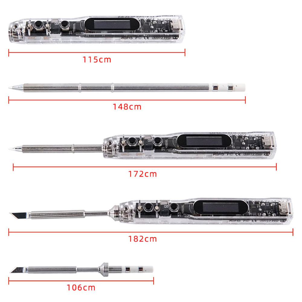 SEQURE SI012 Pro Intelligent O - огляд і ціна Industrial Laser Soldering Iron