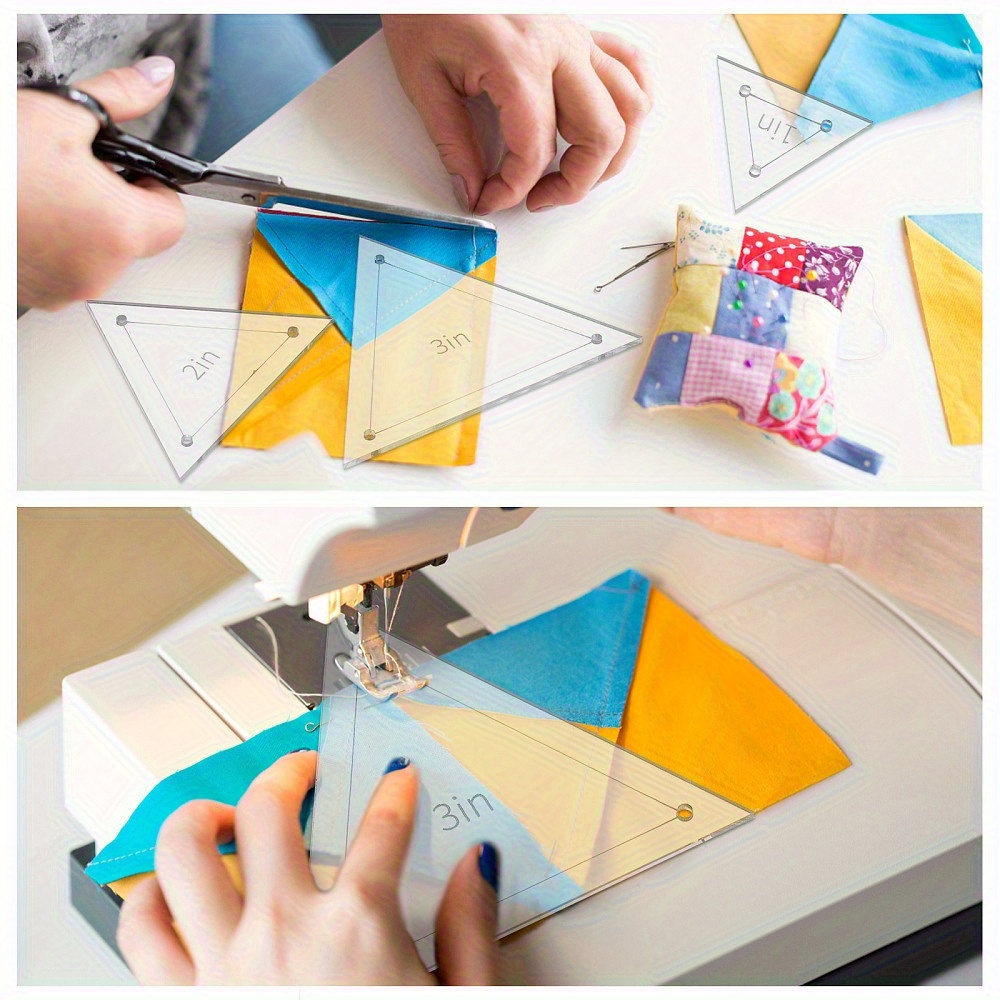 6pcs Acrylic Patchwork Triangl - огляд і ціна Acrylic Cutting Machine