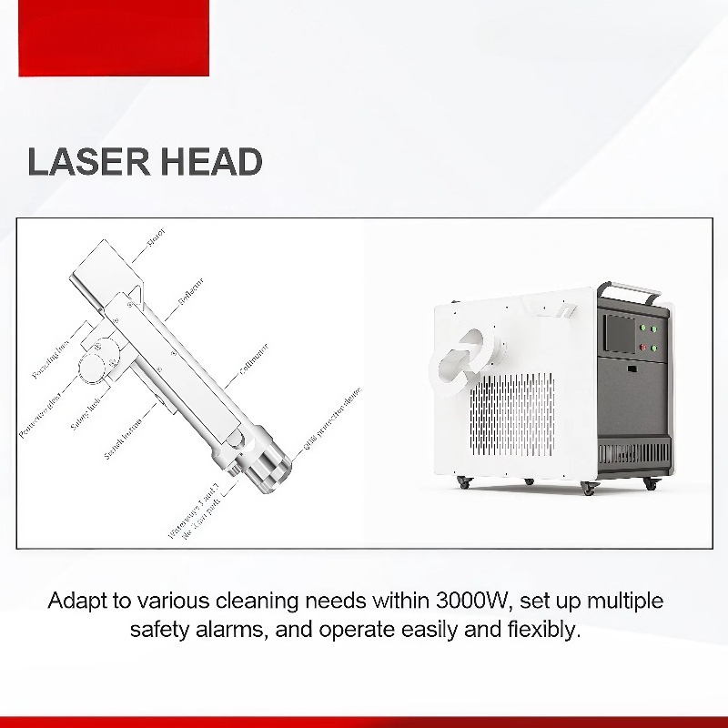 Industrial Handheld Laser Clea - огляд і ціна Industrial Laser Cleaning