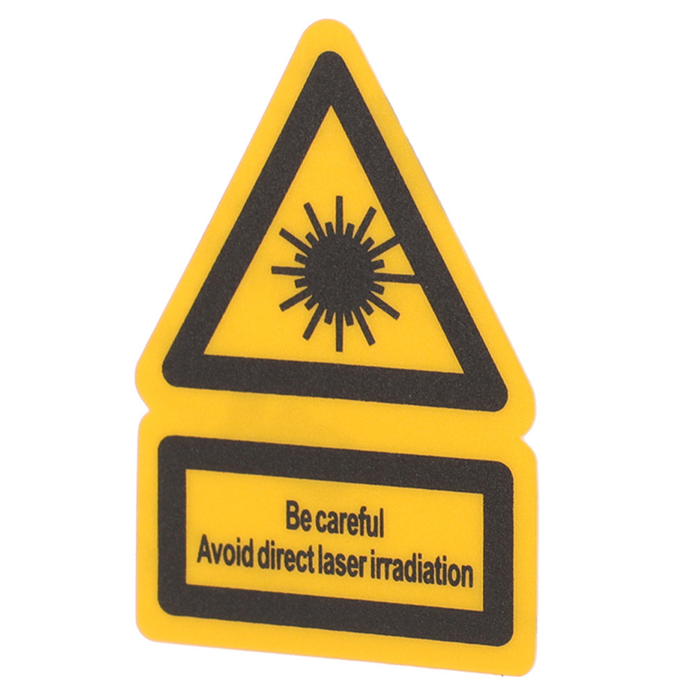 2Pcs Laser Warning Labels Stro - огляд і ціна Industrial Lasers