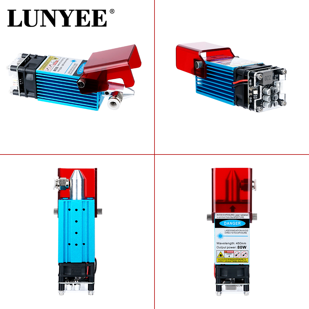 LUNYEE Laser Module 80W 40W Wi - огляд і ціна Industrial Laser Cutter