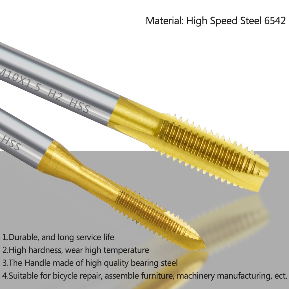 XCAN Metric Tap Set 5pcs M3 M4 - огляд і ціна Cnc Router Bit