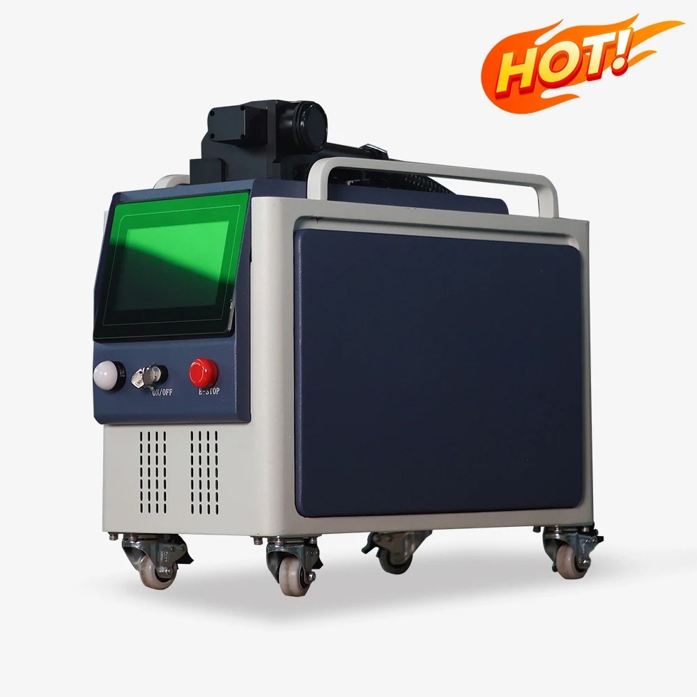100W 200W 300w Pulse Laser Cle - огляд і ціна Industrial Laser Paint Remover