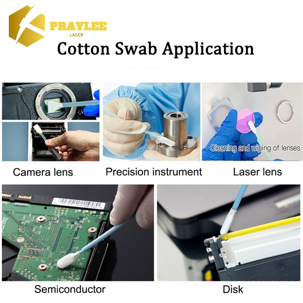 Praylee 100PCS Industry Cotton - огляд і ціна Industrial Laser Cleaning