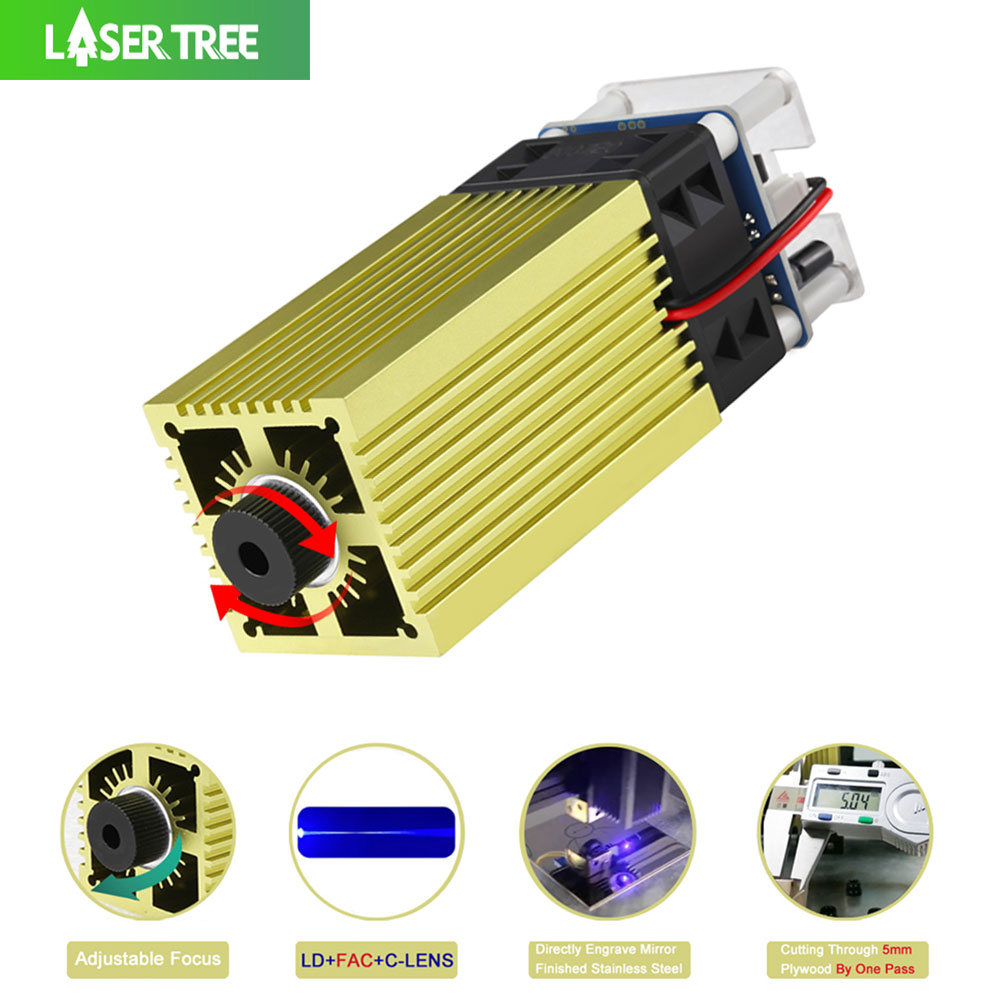 LASER TREE 4W 5W Laser Module  - огляд і ціна Industrial Laser Cutter