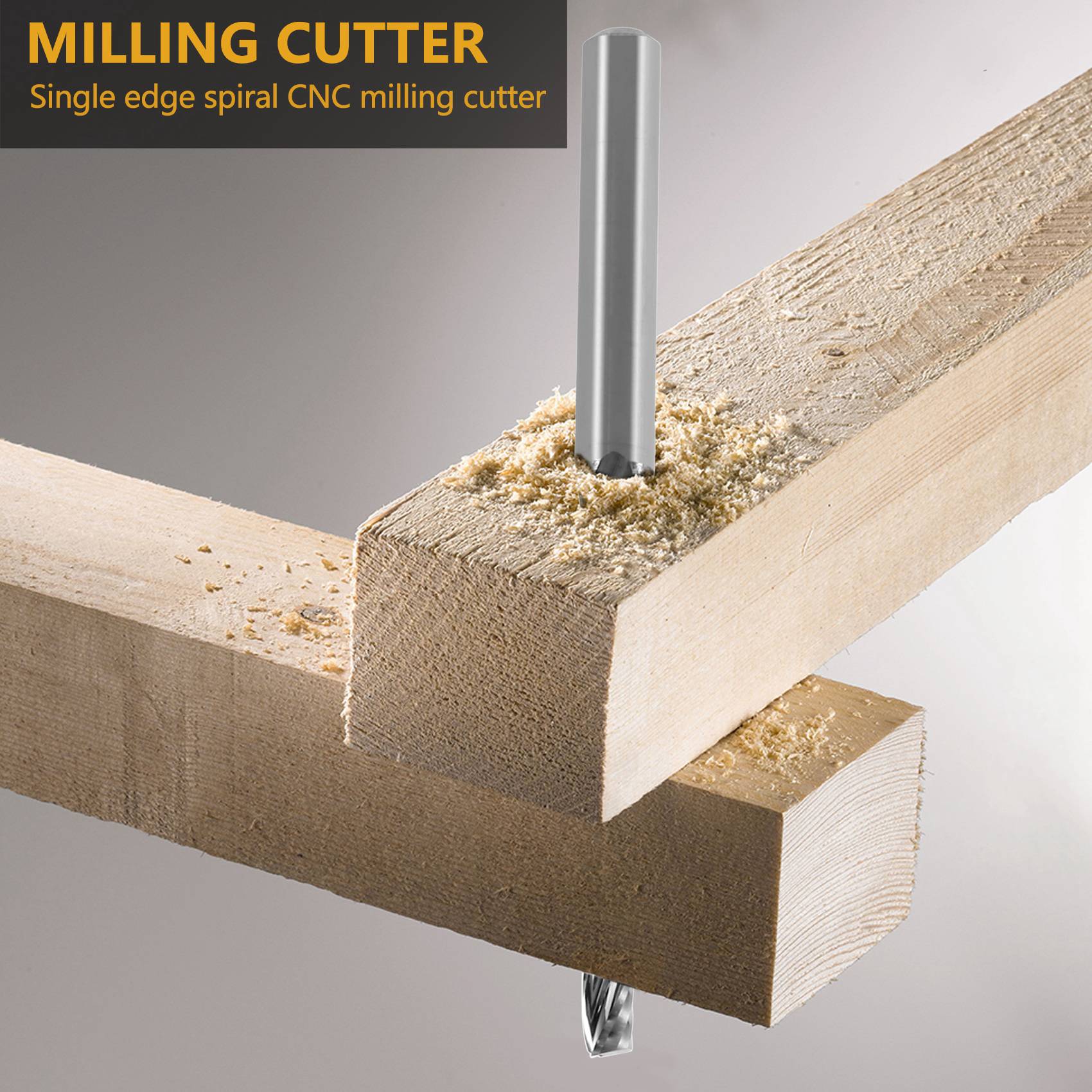 HJBW 2mm x 15mm Carbide Single - огляд і ціна Cnc Router Bit