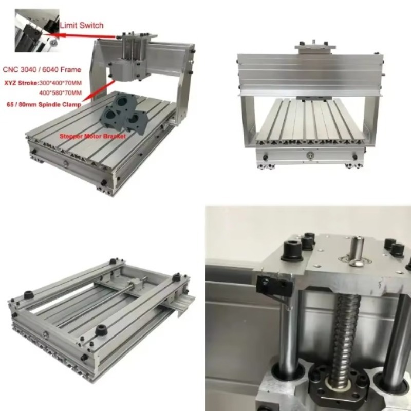 Aluminum CNC 3040 6040 Frame K - огляд і ціна Limit Switch Cnc
