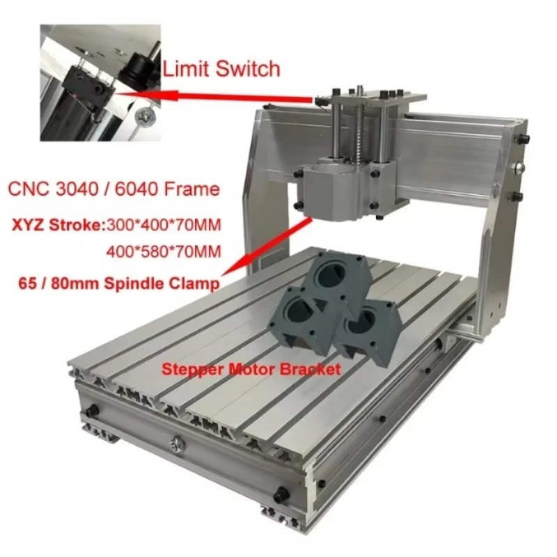Aluminum CNC 3040 6040 Frame K - огляд і ціна Limit Switch Cnc