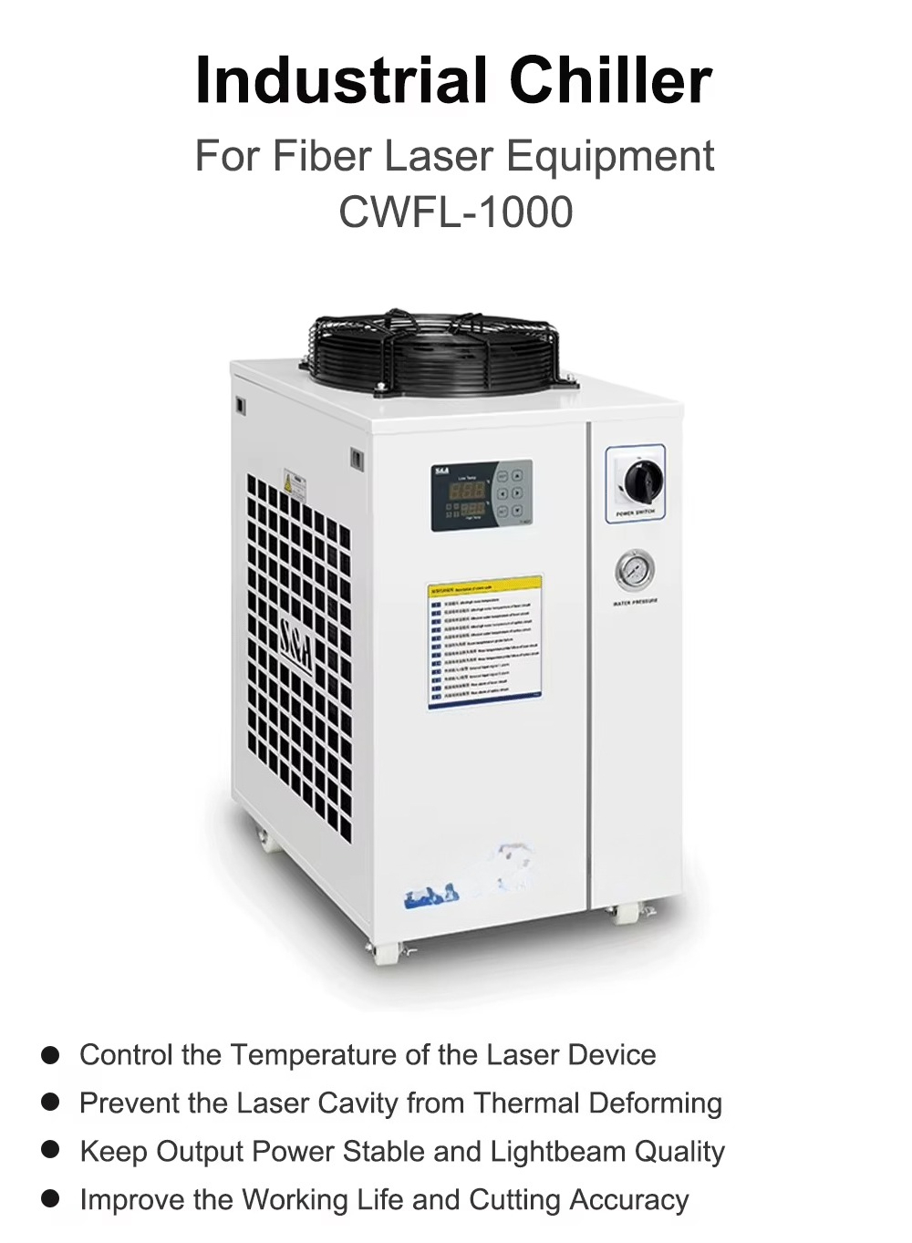 Air Water Chiller for Fiber La - огляд і ціна Industrial Grade Laser Engraver