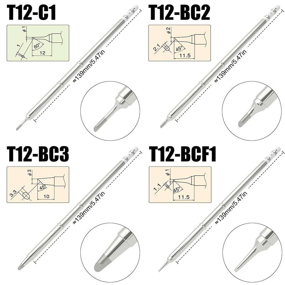 T12 Series Soldering Iron Tip  - огляд і ціна Industrial Laser Soldering Iron